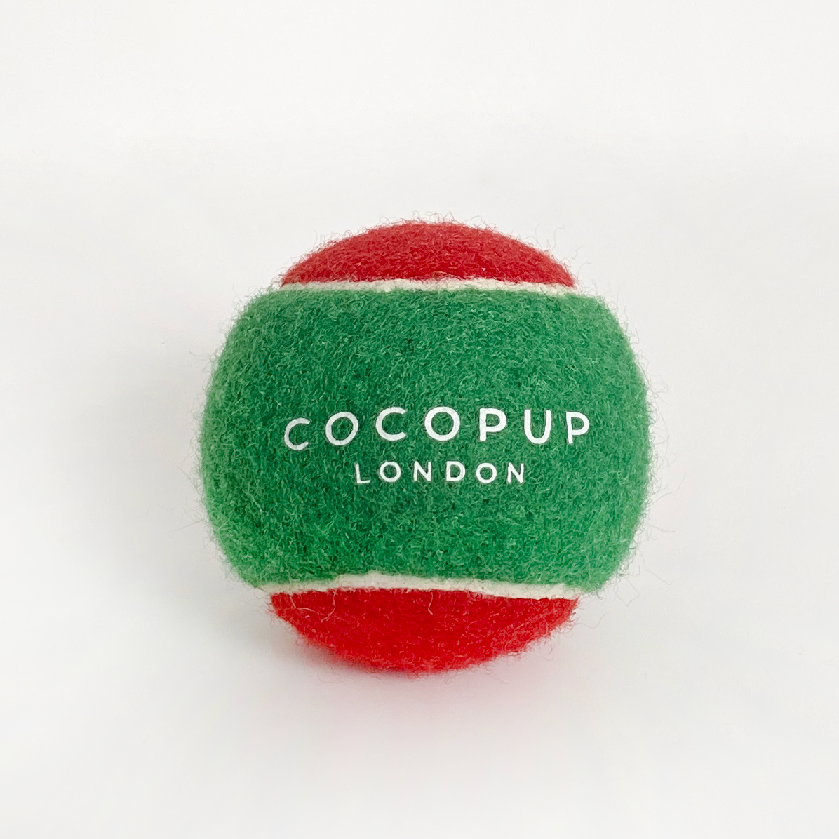 Tennis Ball Red & Green Cocopup London