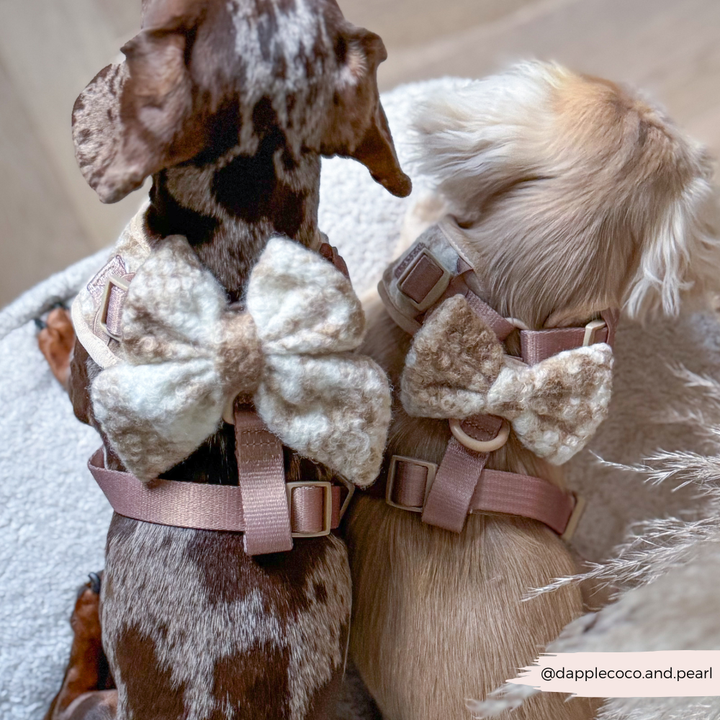 Highland Fleece Sailor Bow Tie - Oatmeal