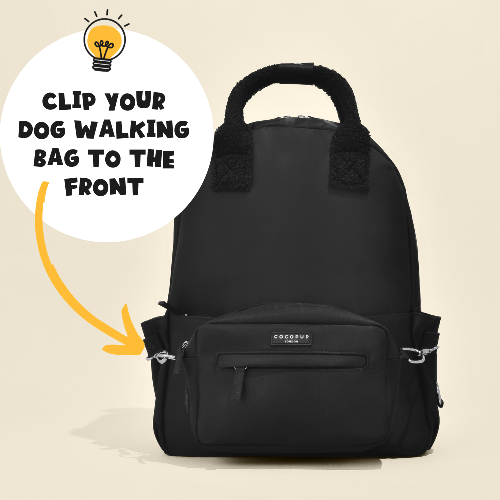 Cockapoo Backpacks Dog Walking Rucksack - Black | Cocopup London
