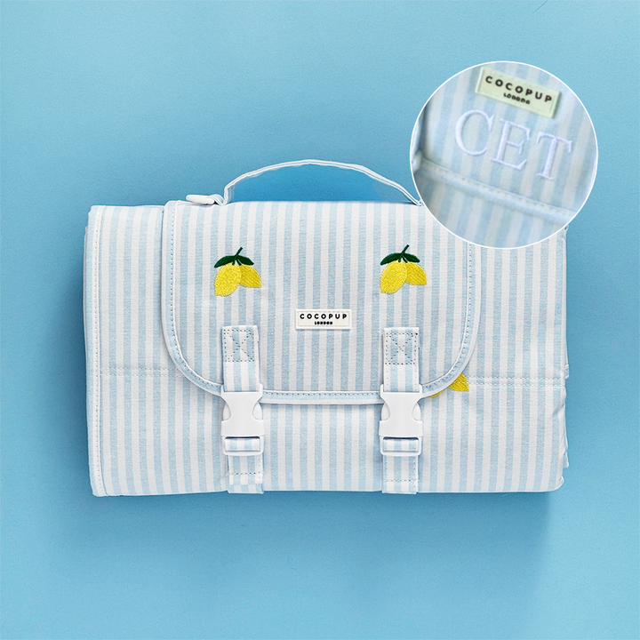 PERSONALISED Travel Mat - Living La Vida Lemon