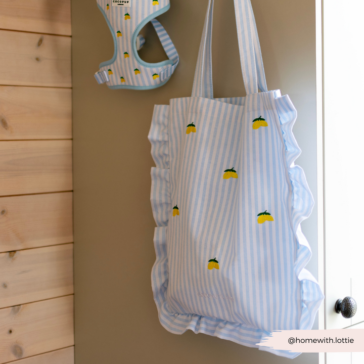 Tote Bag by Coconut Lane - Living La Vida Lemon