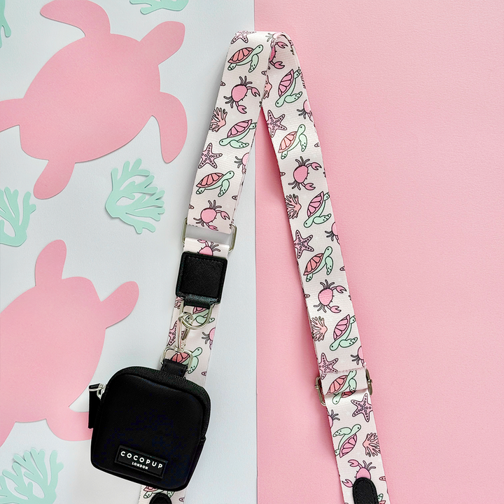 Bag Strap - Pawcific Pink Reef