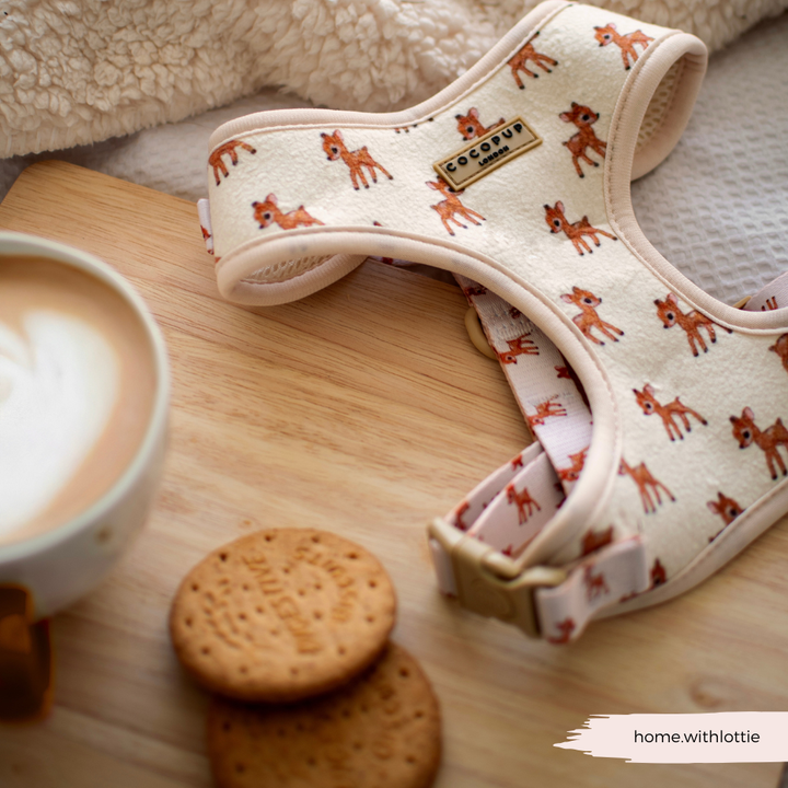 Fleecy Fawn Adjustable Neck HARNESS