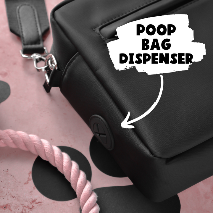 LARGE Build Your Own Dog Walking Bag - Black Bag