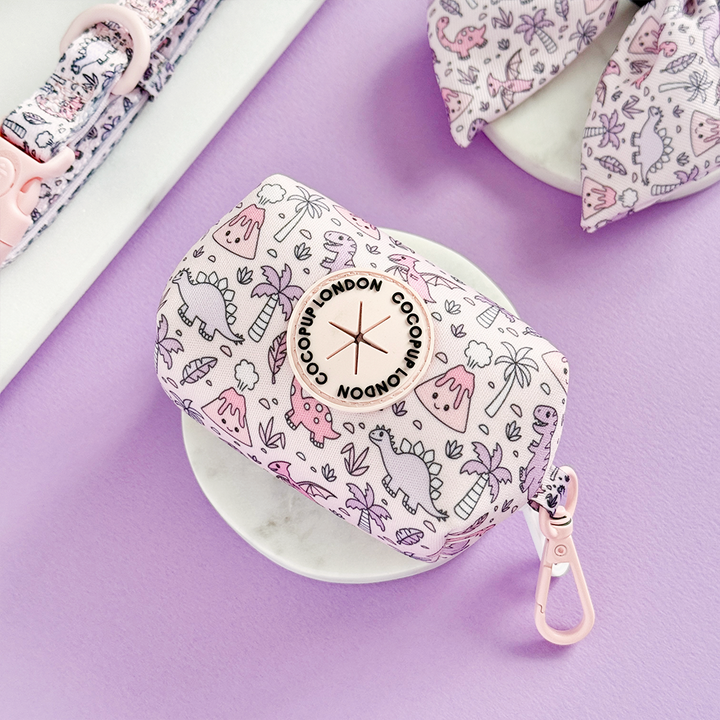 Princess Dino Poop Bag Holder