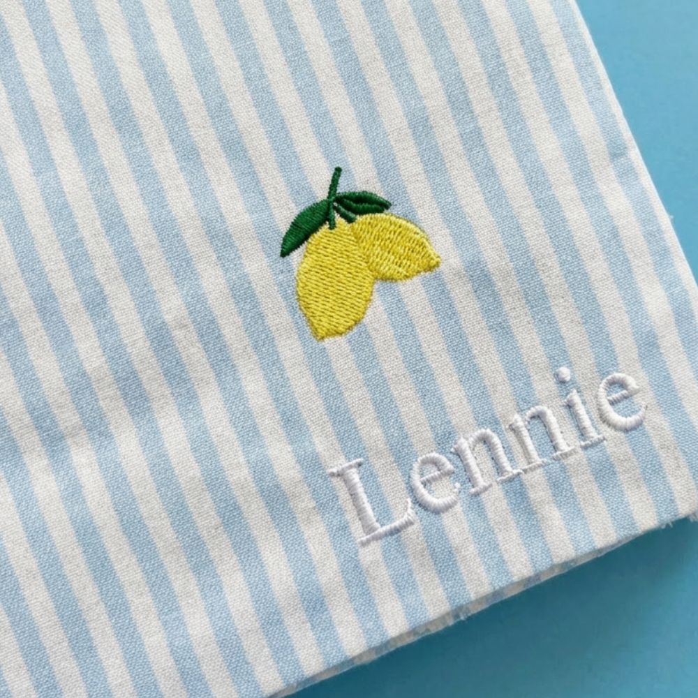 PERSONALISED Blanket - Living La Vida Lemon