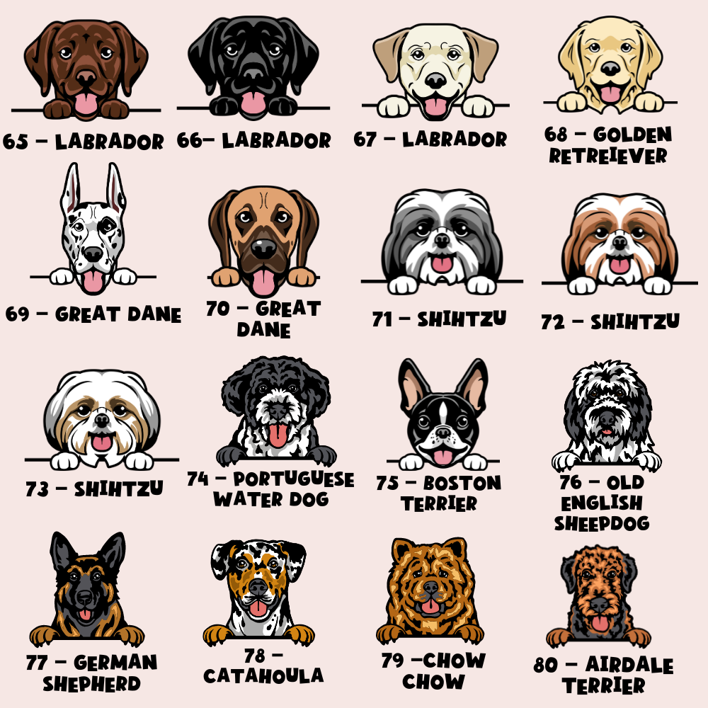 Personalised Dog Cartoon ID Tag - Dalmatian