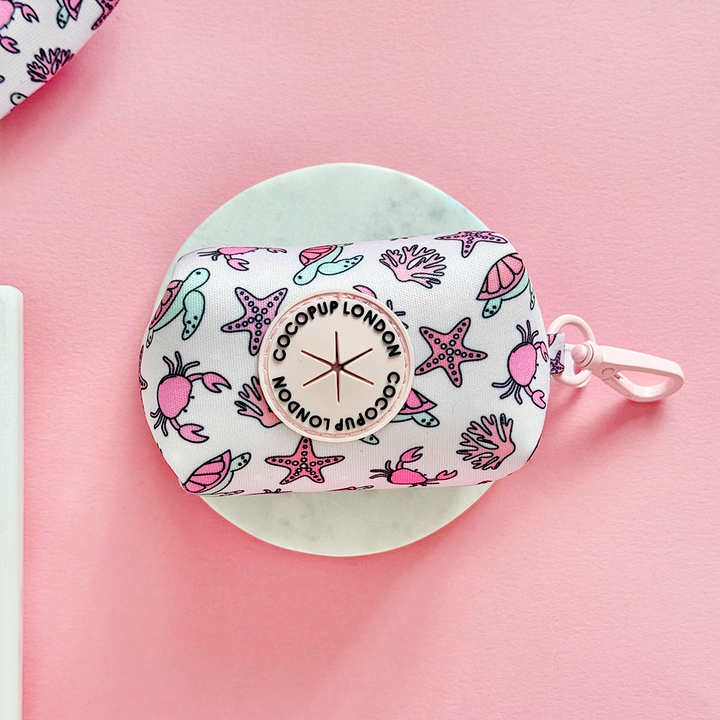Pawcific Pink Reef Poop Bag Holder