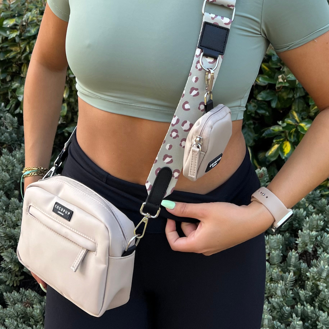 SECONDS Dog Walking Bag - Caramel Latte