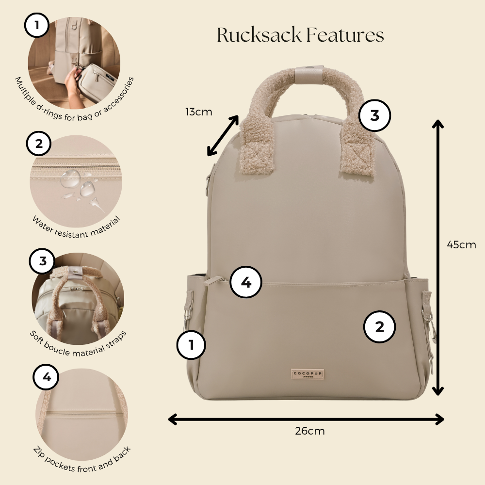 Backpack - Caramel Latte