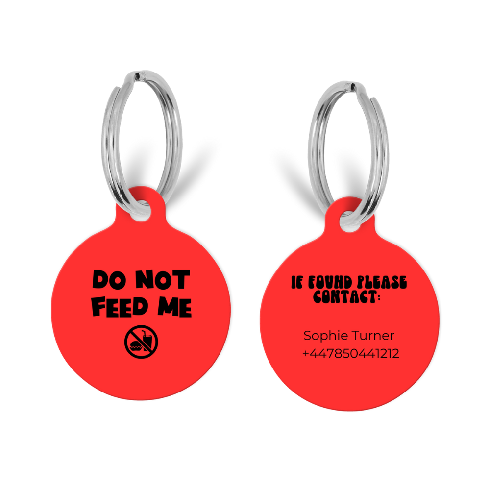 Collar Tag - Do Not Feed