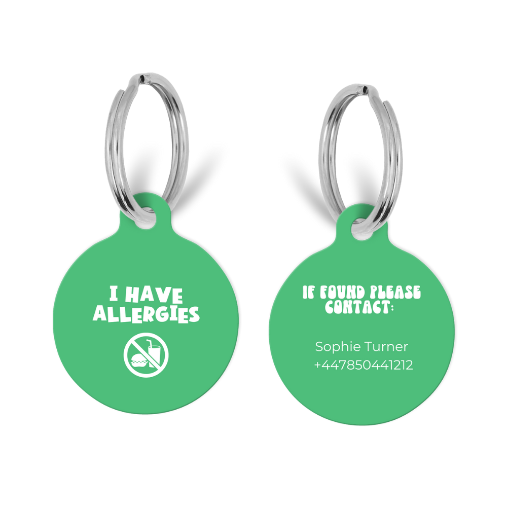 Collar Tag - I Have Allergies