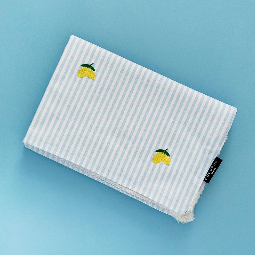 Travel Mat & Blanket Set - Living La Vida Lemon
