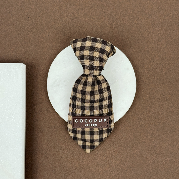 Cotswold Check Dog Tie