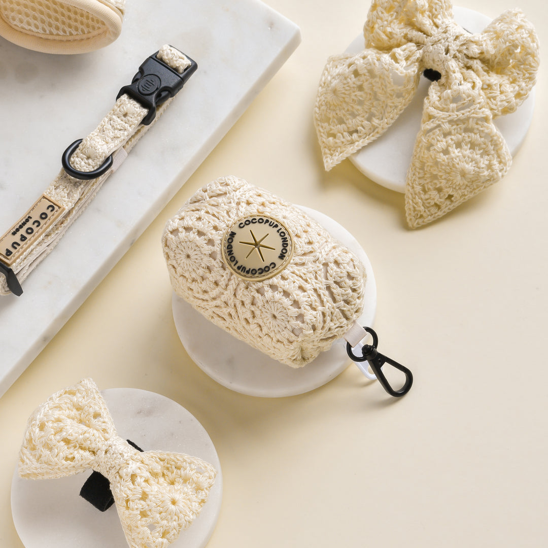 Festival Crochet Dog Poop Bag Holder Cocopup London