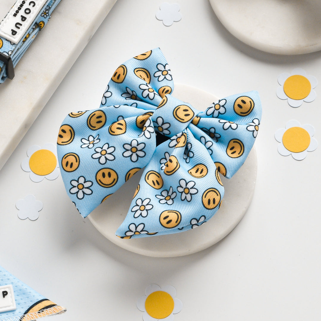 Smiley Pawty Tent Sailor Bow Tie
