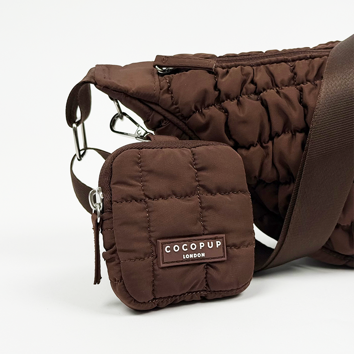 Crescent Treat Pouch - Espresso
