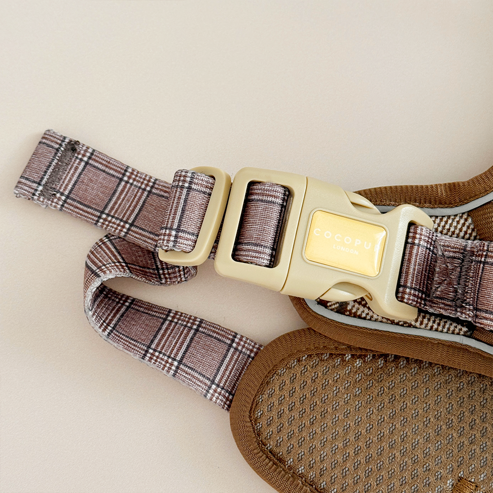 Explore Harness - Pup Plaid