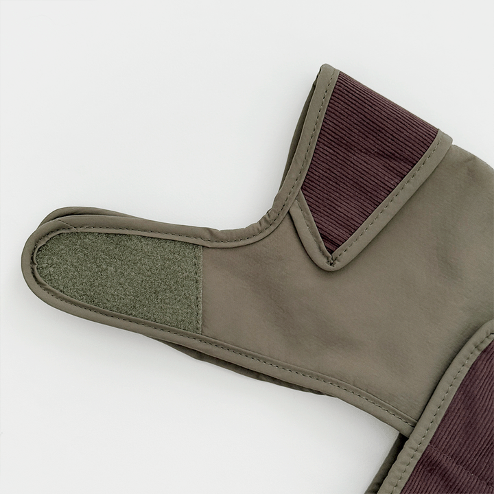 Farmhouse Quilted Dog Coat - Moss Green