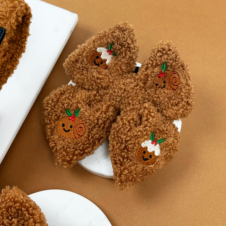 Festive Pudding Pup Sailor Bow Tie