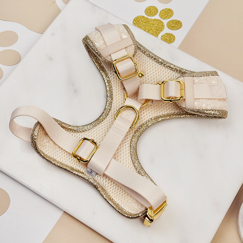 Limited Edition Sparkle Season Gold Adjustable Neck HARNESS
