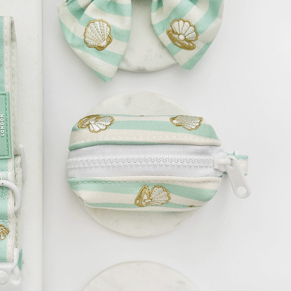 Mermaid Pearl Pup Poop Bag Holder