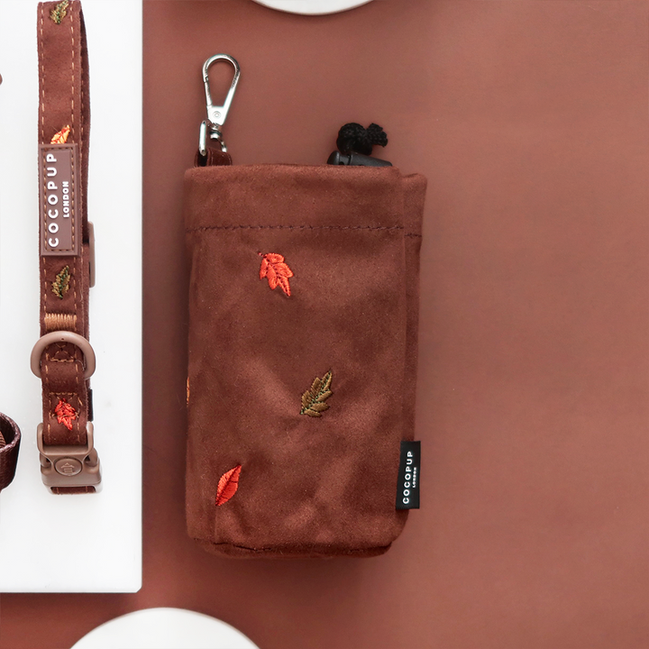 Drawstring Treat Pouch - Pawtumn Leaves