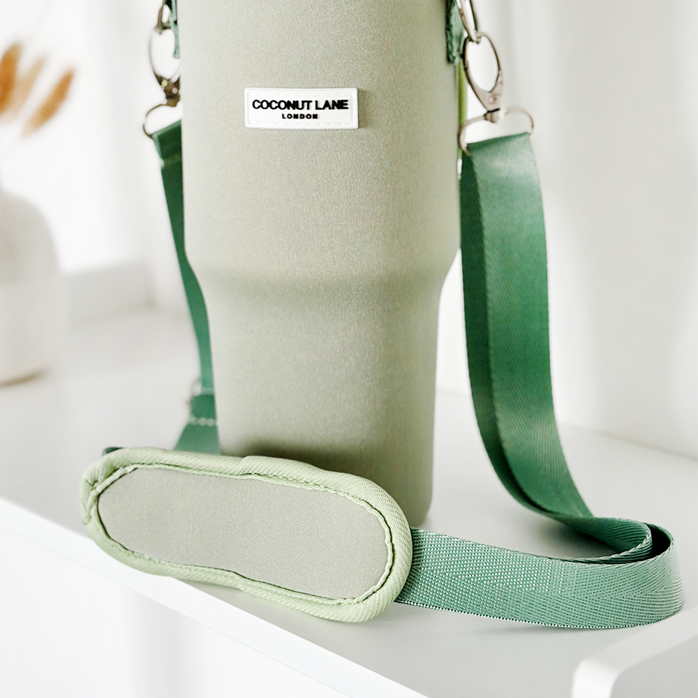 Soft Sage Tumbler Carry Case by Coconut Lane