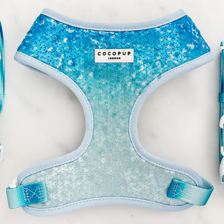 Seaside Shimmer Adjustable Neck HARNESS