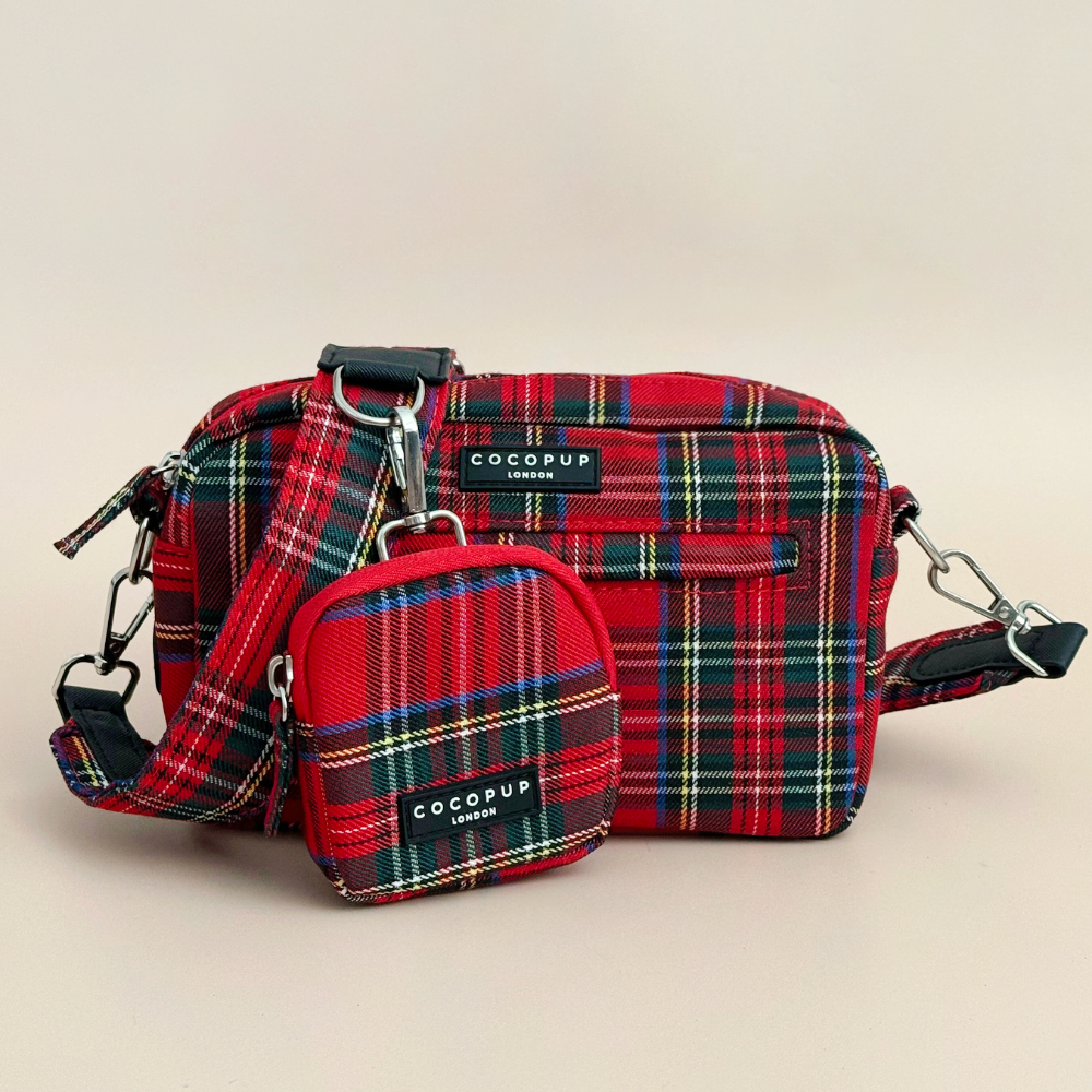 Dog Walking Bag Bundle - Tartan