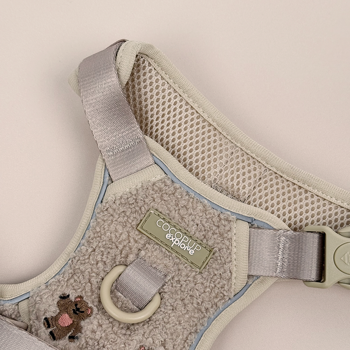 Explore Harness - Theo Embroidered Teddy
