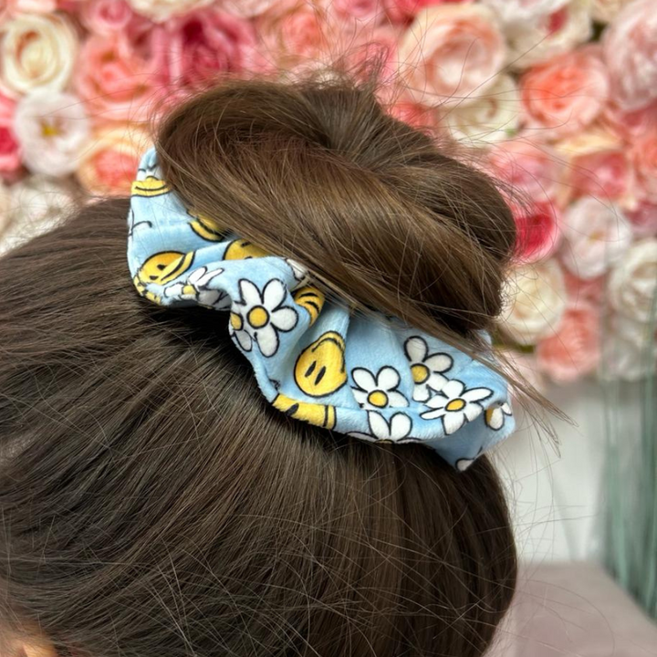 Smiley Pawty Tent Scrunchie by Coconut Lane