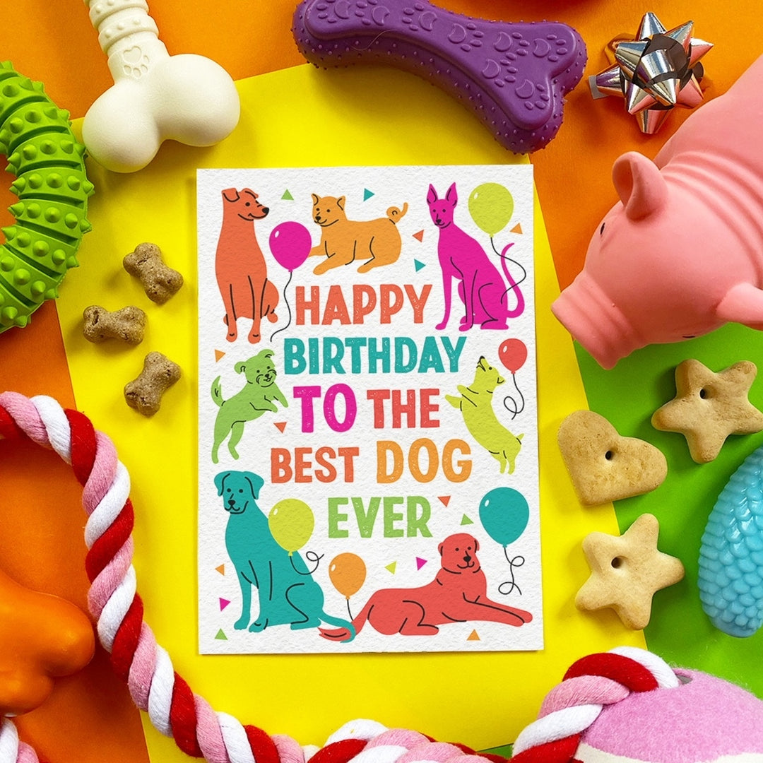 Scoff Paper - Happy Birthday Best Dog Ever
