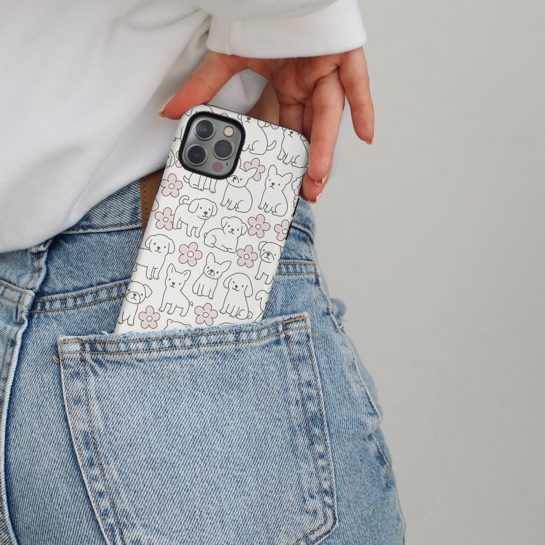 Tough Phone Case - Pawfect Blooms
