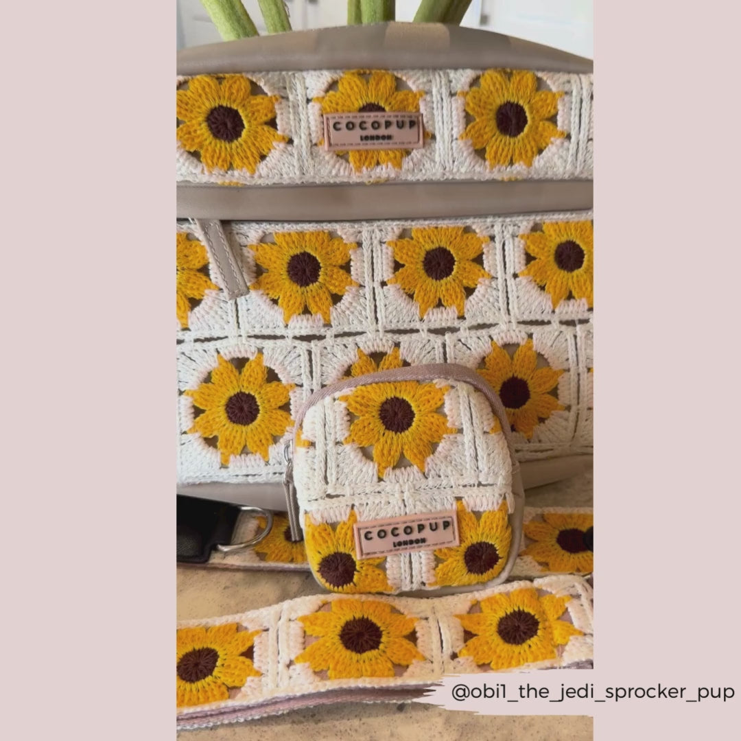 Large Sunflower Patch Dog Walking Bag Bundle - Sunflower Patch