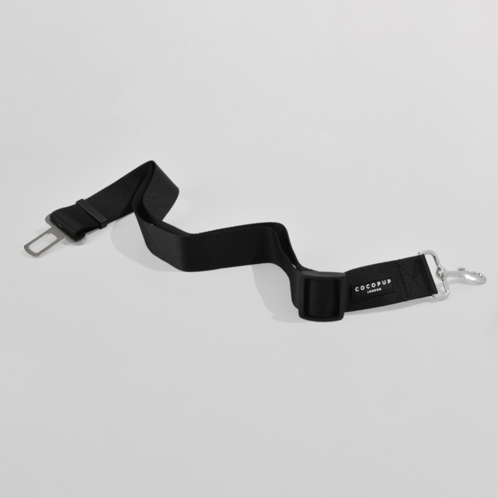 Seat Belt Restraint - Plain Black